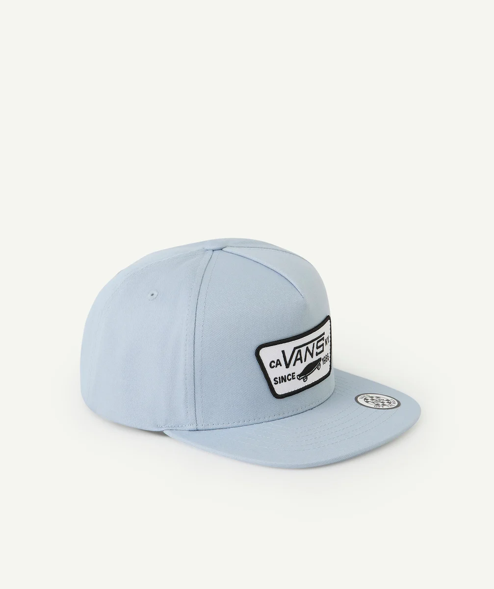 VANSCASQUETTE FULL PATCH SNAPBACK BLEUE