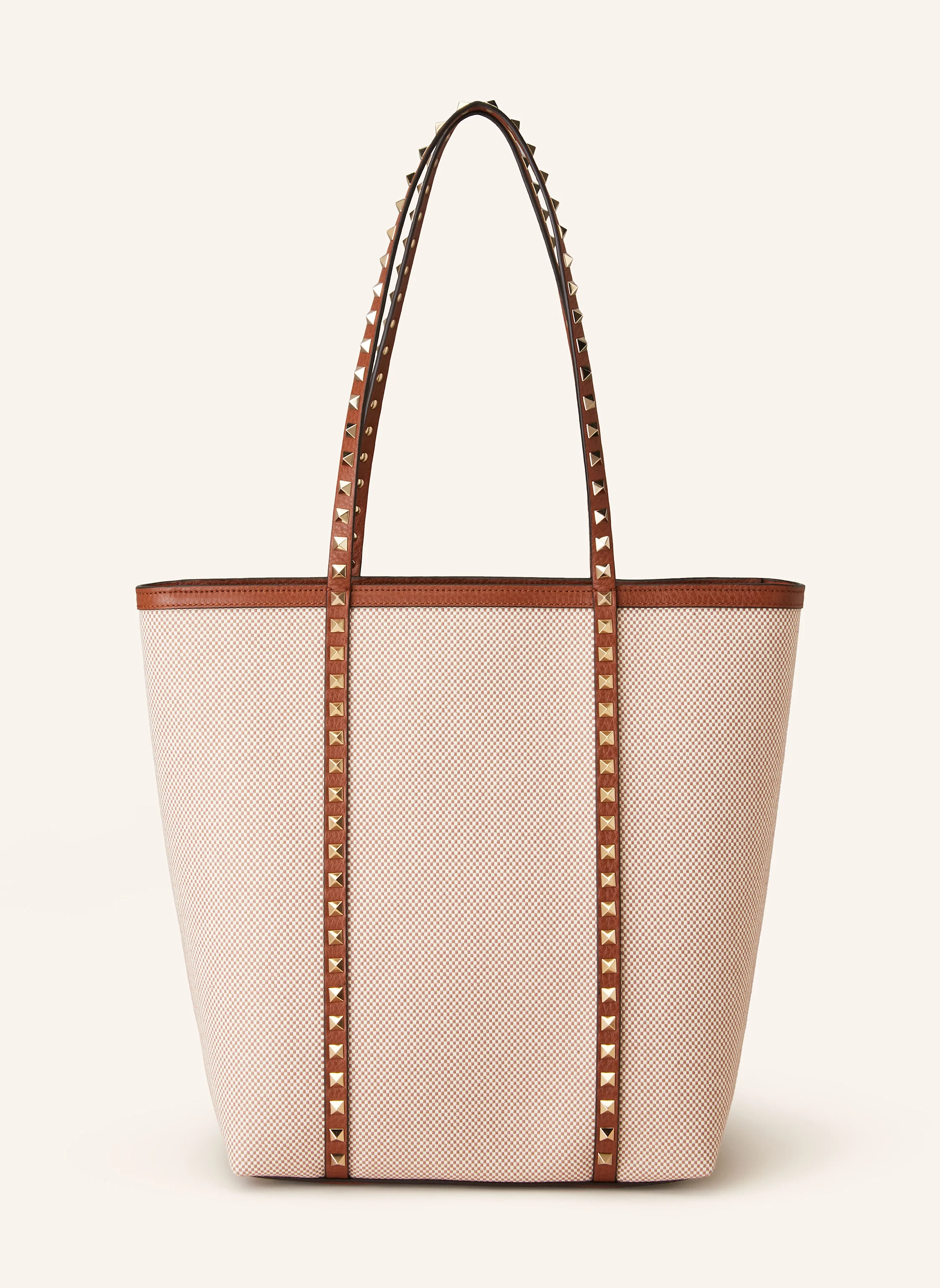 VALENTINO GARAVANI Shopper ROCKSTUD mit Pouch und Nieten