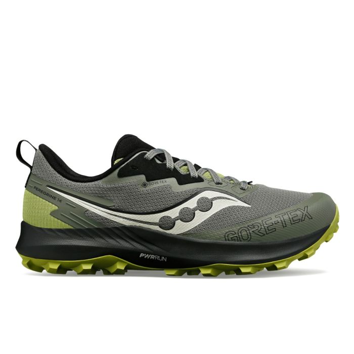 Saucony Herre Trailsko Peregrine 14 GTX Grøn