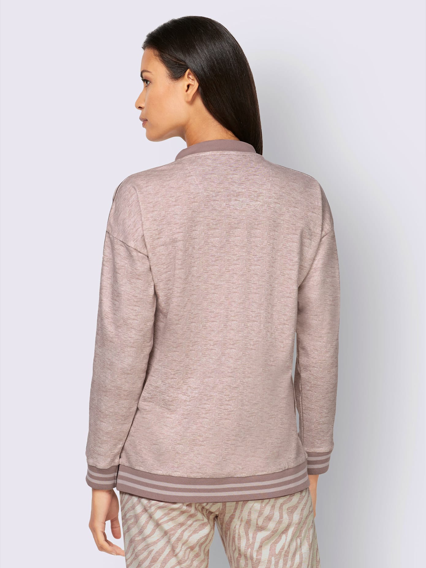 Veste matière sweat