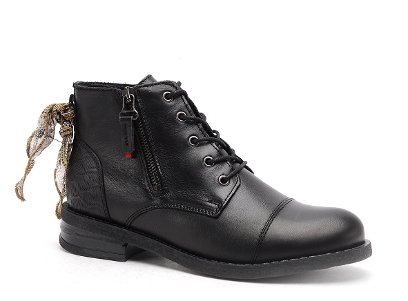 Goodstep boots bottine plates femme belem 2502 noir