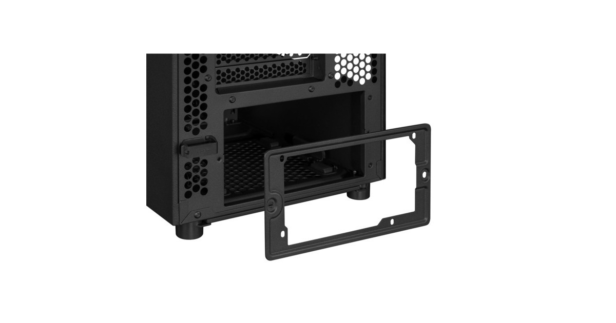 ASUSProArt PA401 Wood Edition - Tempered Glass Panel midi tower behuizing  (Zwart | 2x USB-A | 1x USB-C | Tempered Glass)