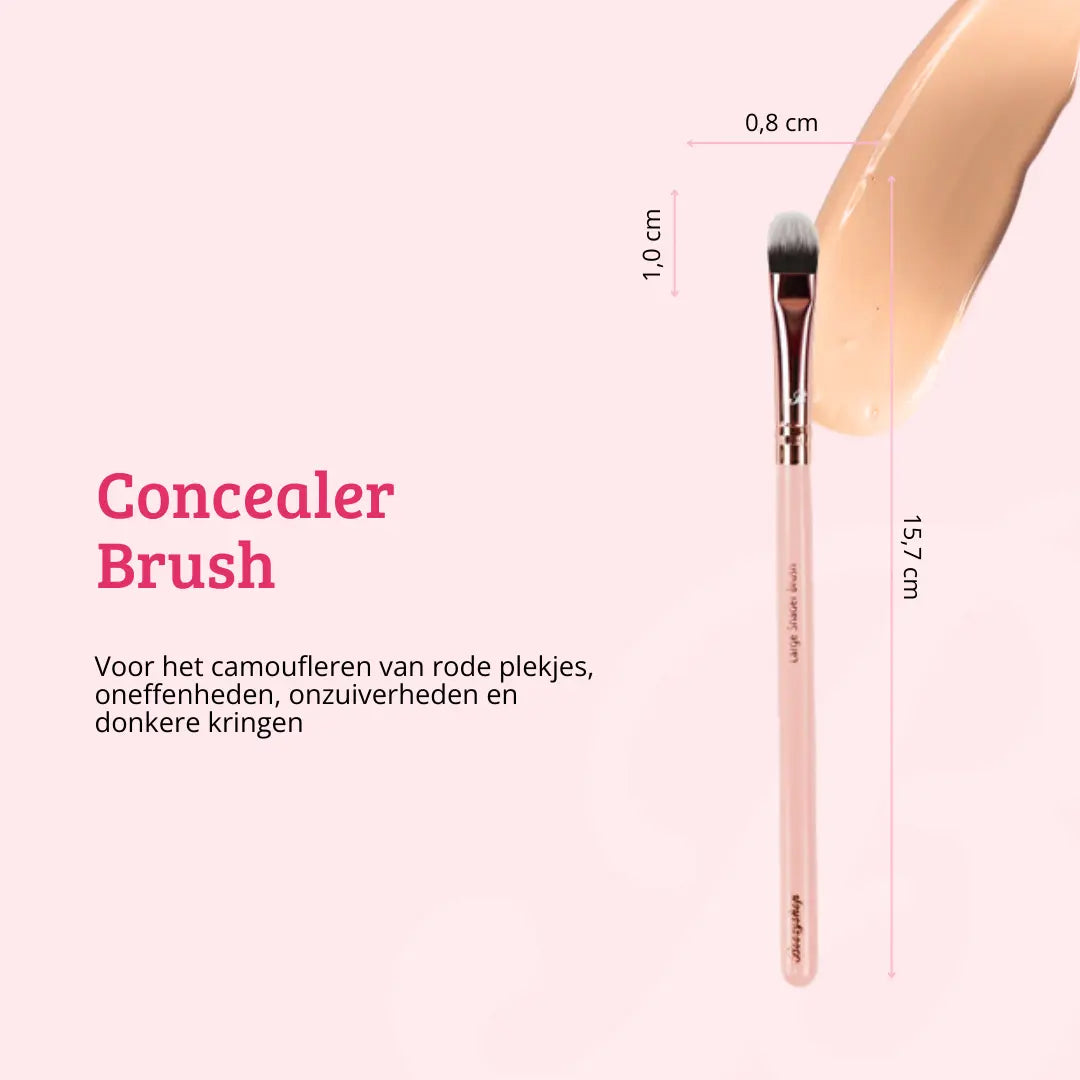 Pink & Rose Gold Concealer Brush