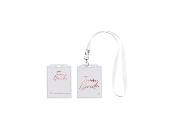 Team bride ID kort