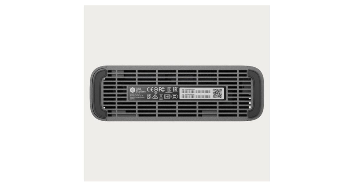 SynologyBeeStation Plus - 8 TB nas  (Antraciet, LAN, USB-C)