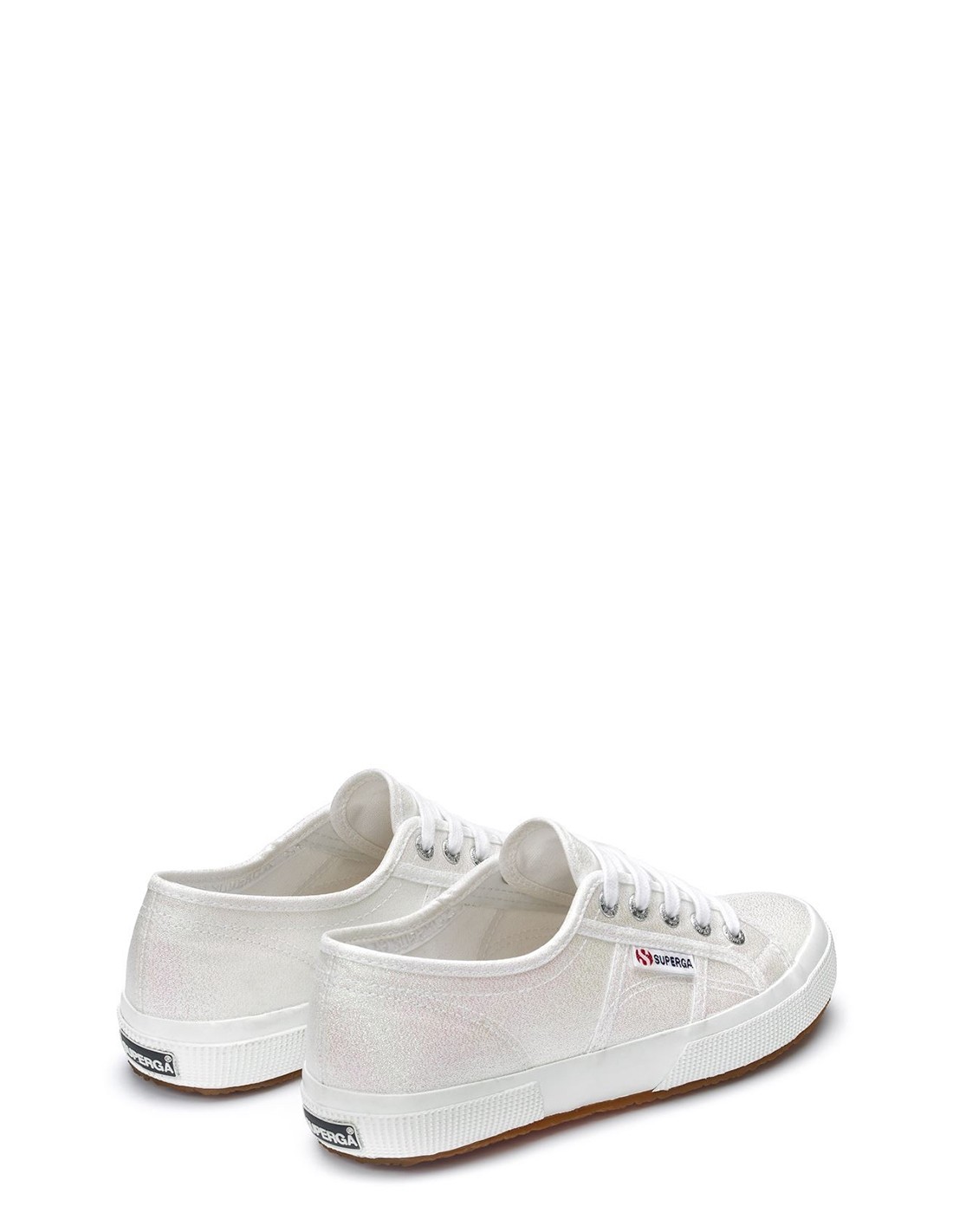 superga Baskets de ville Femme 2750-Lamew Blanc Brillant