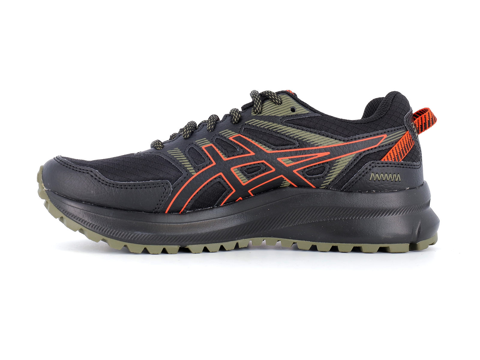 Asics-TRAIL SCOUT 2 Matières combinées Noir Rouge