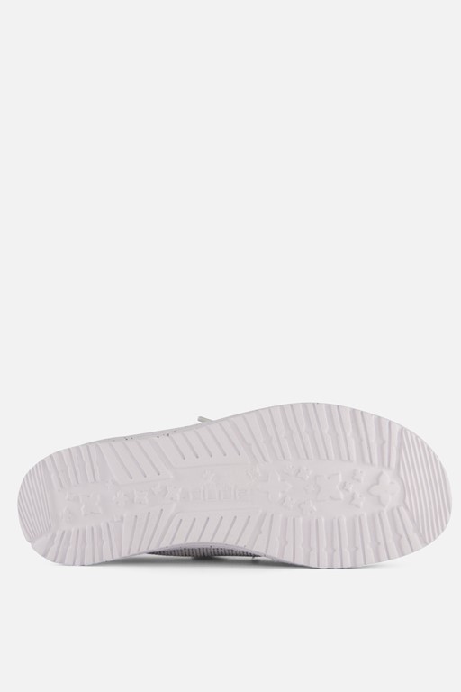 HEYDUDE Wendy Sox grijs Canvas