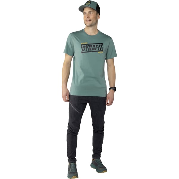 T-shirt DYNAFIT GRAPHIC CO M S/S TEE ATLANTIC