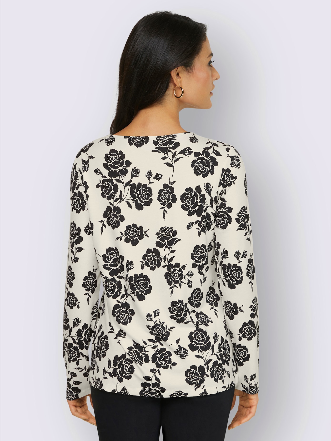 T-shirt à manches longues viscose