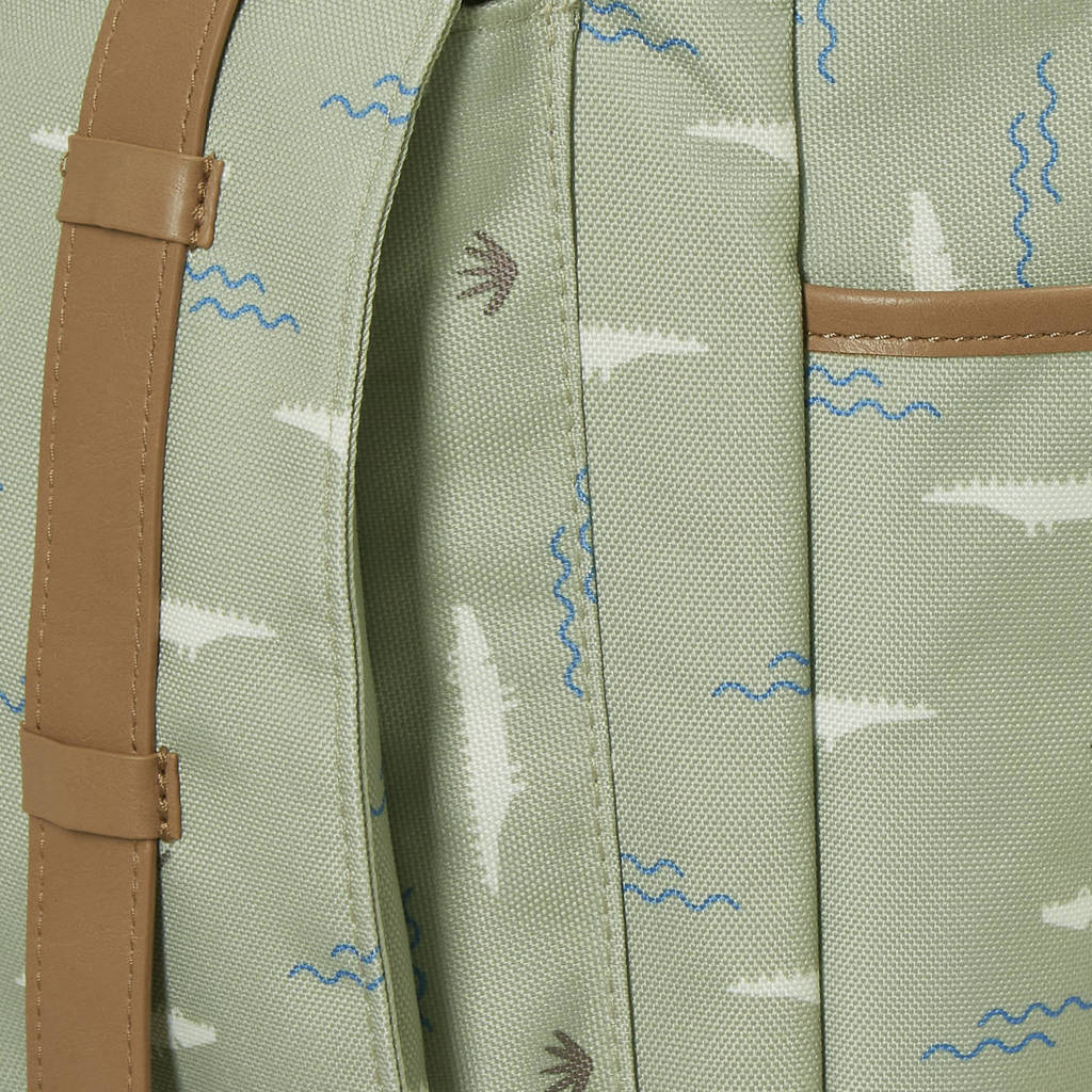 rugzak Crocodile Large groen