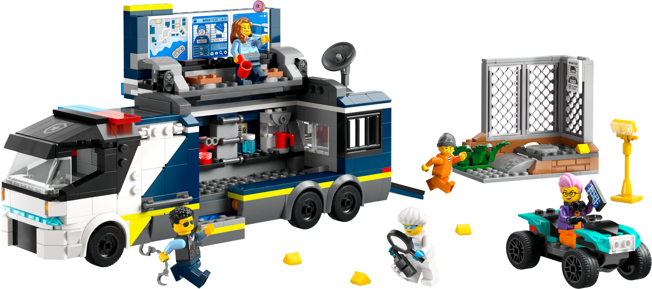 LEGO City - Politiets mobile kriminallaboratorium (60418)