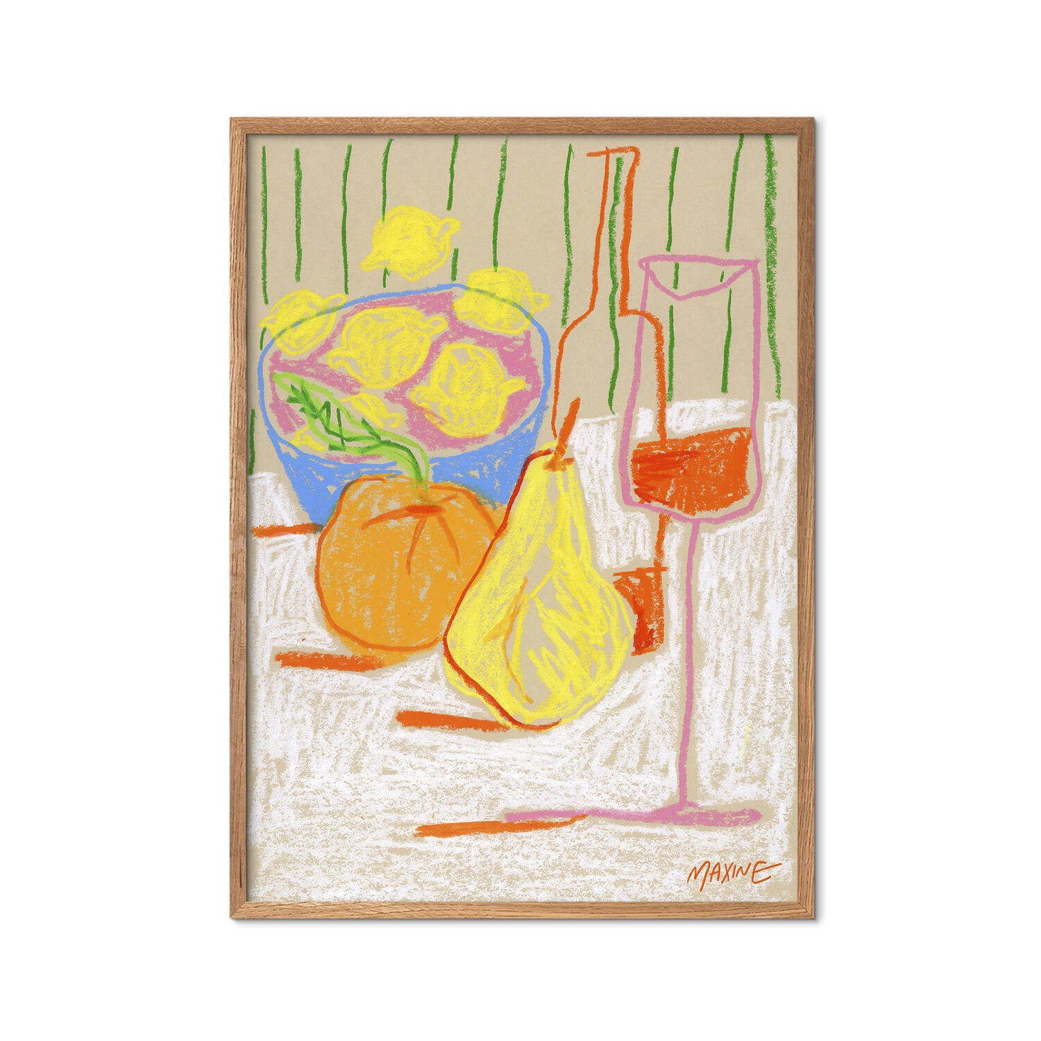 Poster & Frame  Late Afternoon Still Life plakat - 30 x 40 cm