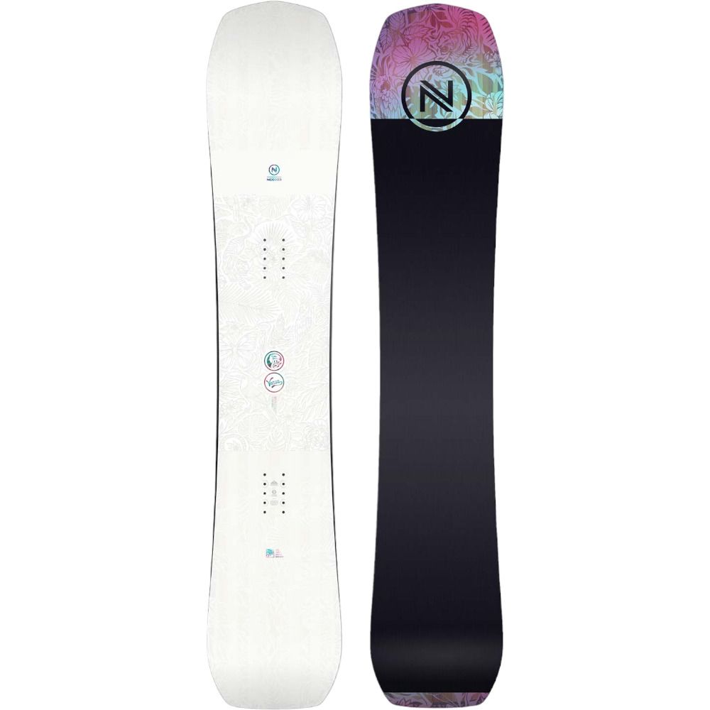 Nidecker VENUS - Snowboard all mountain Femme white/pink/black