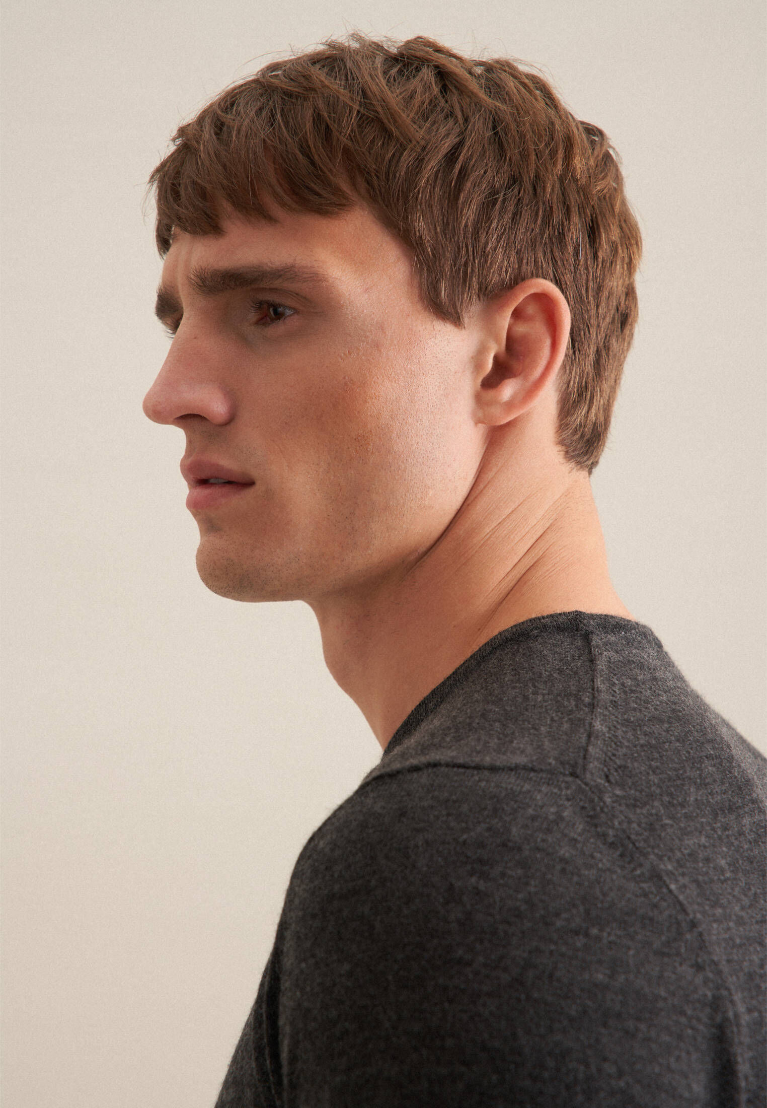 Seidensticker| Herren Pullover Schwarze Rose
