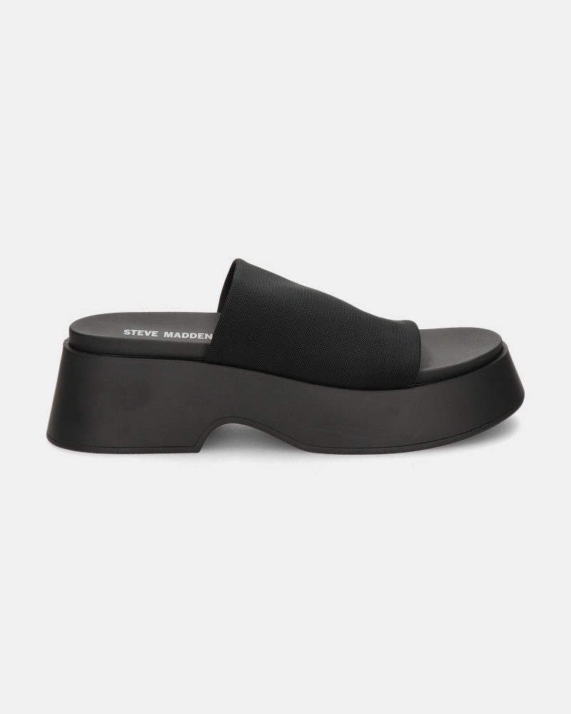 Steve Madden Throw Back Sandalen  - zwart