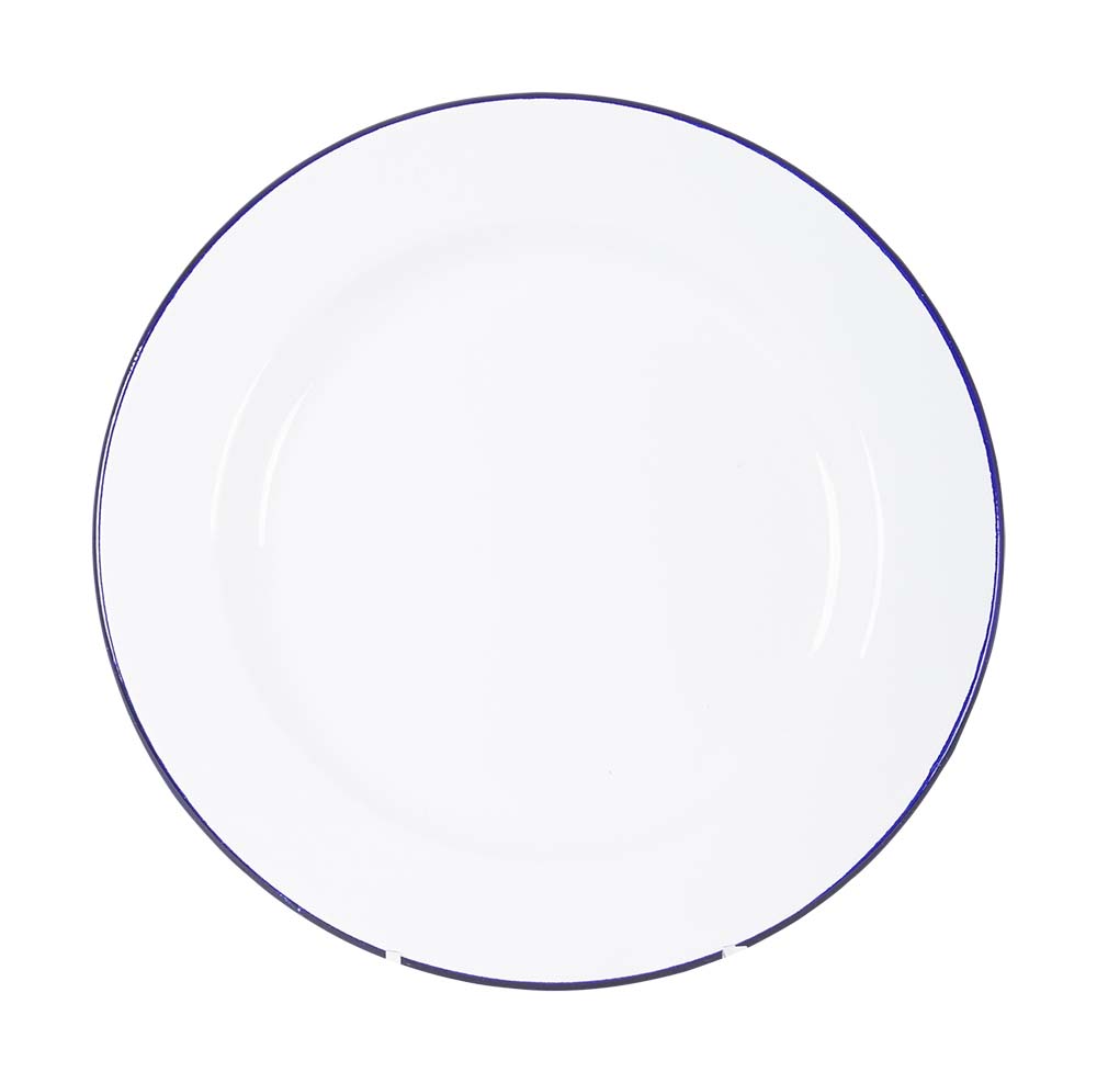 Bo-Camp Emaille Blue 6-delig serviesset
