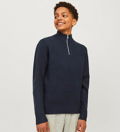 Jack & Jones Sweatshirt - Strick - JorOllie - Sky Captain
