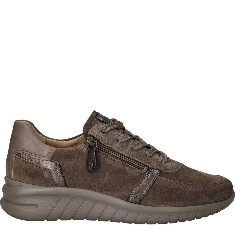Hartjes Wave Sneakers Taupe Dames