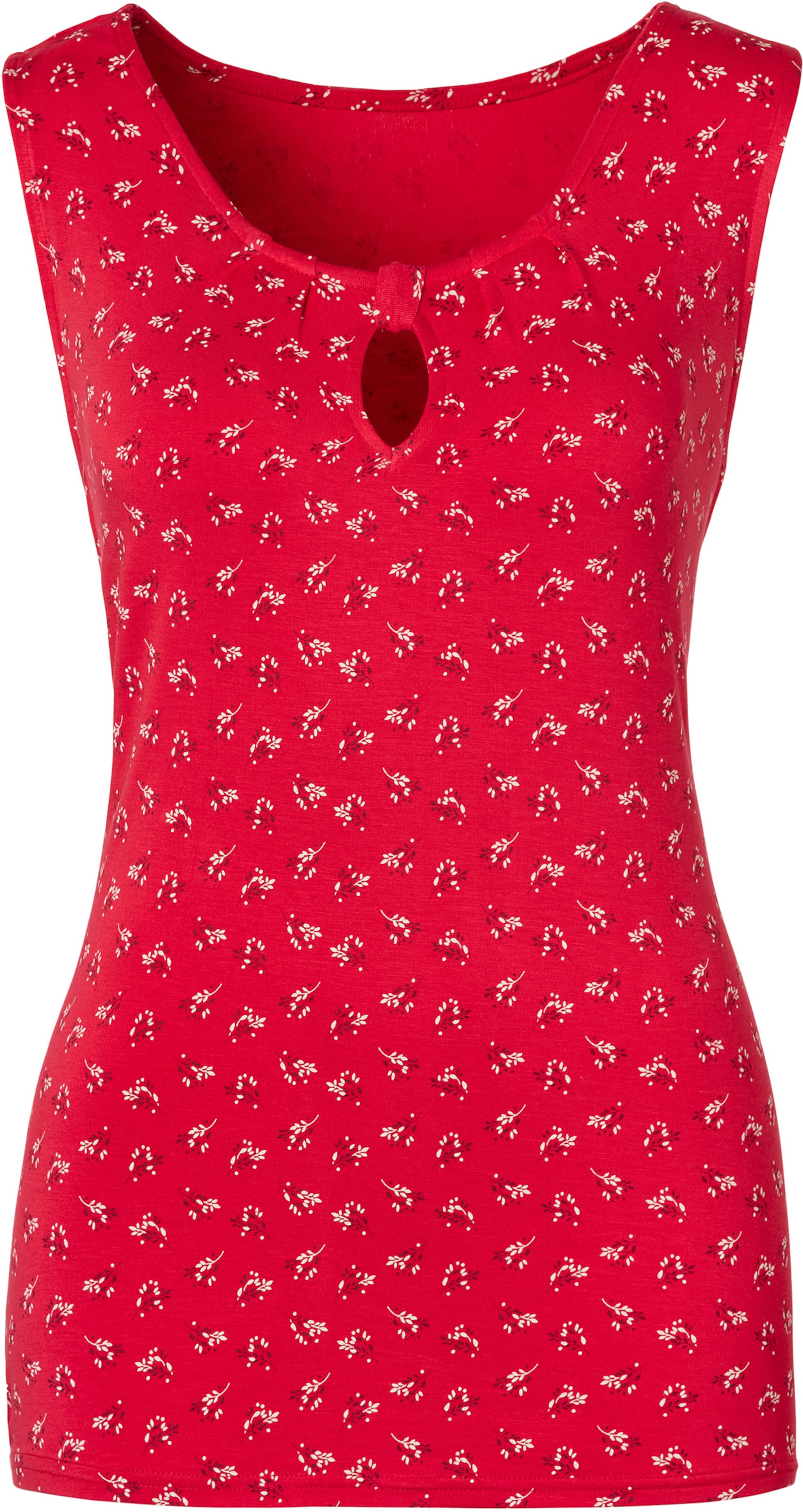 LASCANA Shirttop in rot