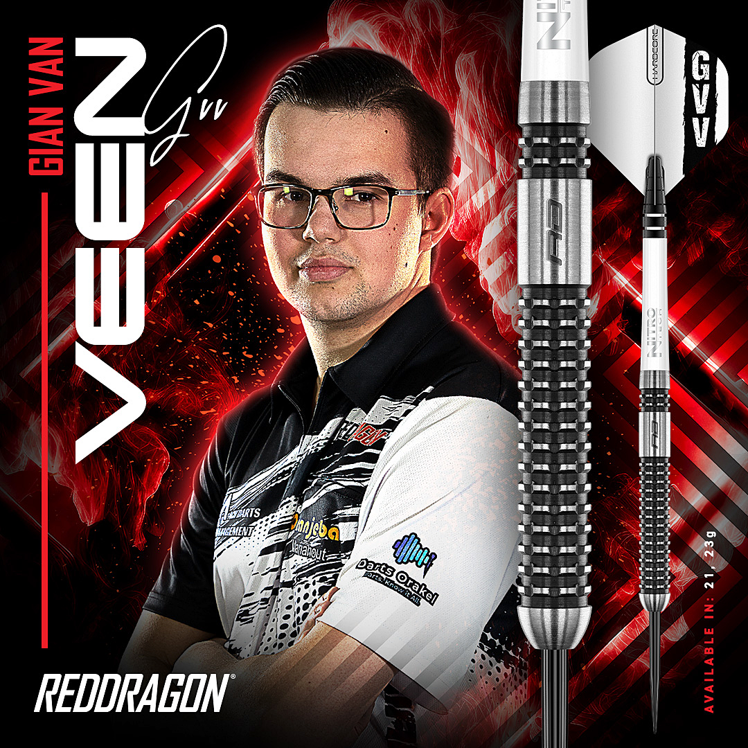 Red Dragon - Gian van Veen Axis SE - Steeldart
