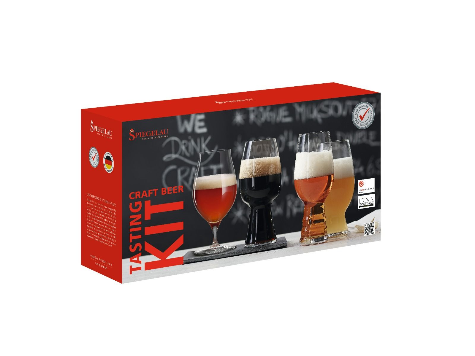 Coffret de verres de dégustation à Bières - Set de 4