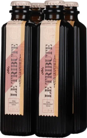 LE TRIBUTE PINK GRAPEFRUIT SODA 4-PACK 4X20CL