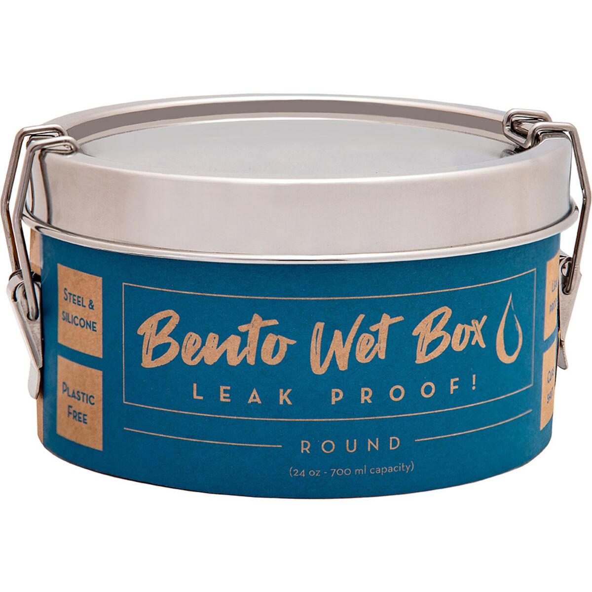 Bento Wet Box matboks, rund