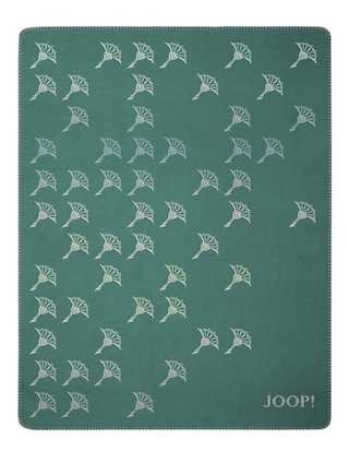 JOOP! Wohndecke FADED CF 150 x 200 cm grün/hellgrau