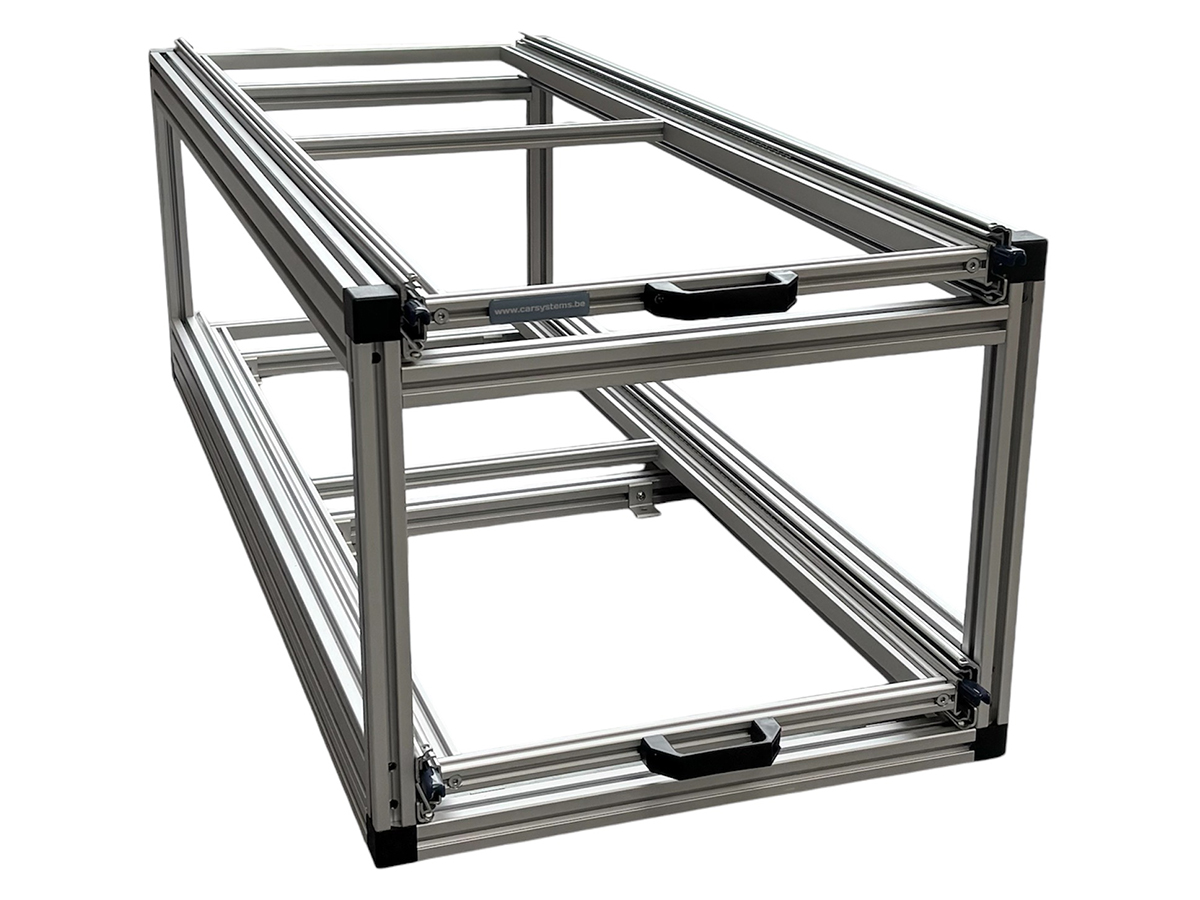 Schuifframe dubbel 120x40 cm