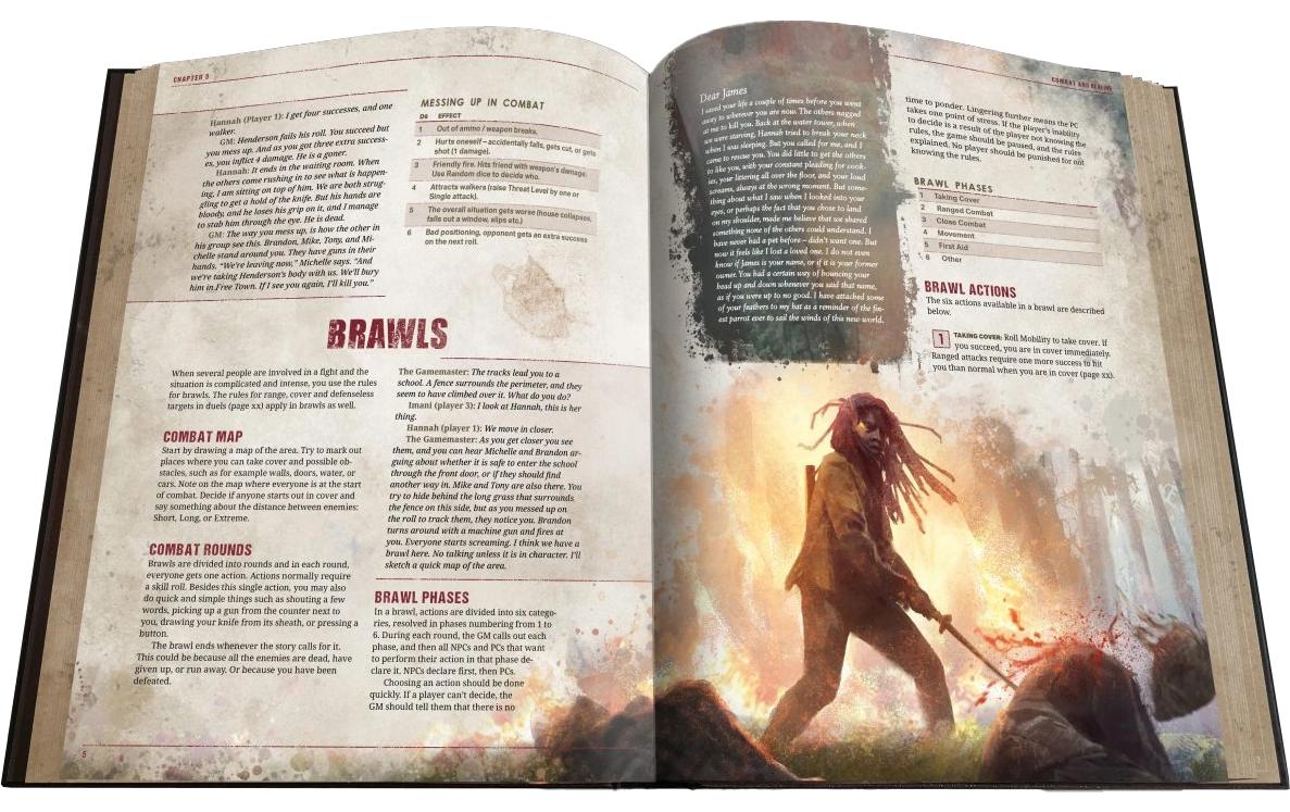 Regelwerk The Walking Dead Universe RPG Core Rules -EN-Regelbuch