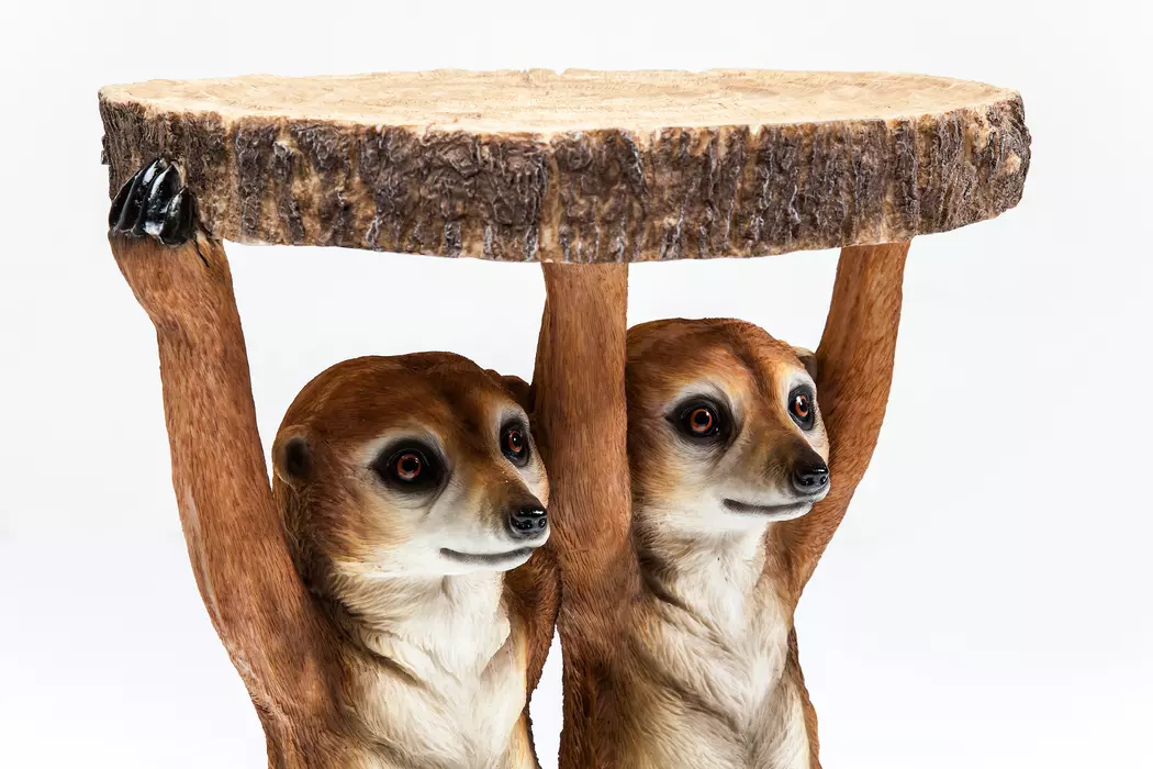 Beistelltisch Meerkat Sisters