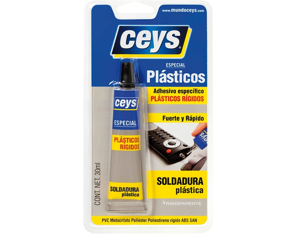 Cola Específica para Plásticos Rígidos Ceys 30ml