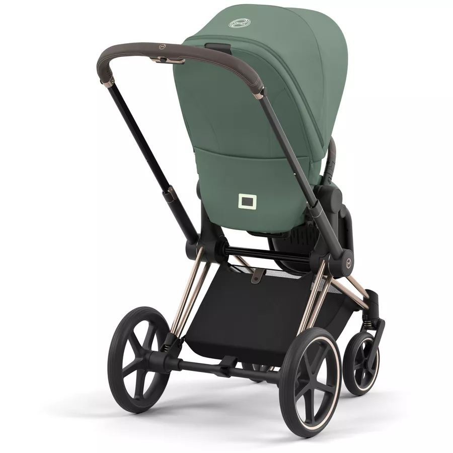cybex PLATINUM Kombikinderwagen New Priam Priam Rosegold Leaf Green