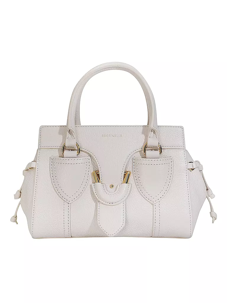 COCCINELLE Ledertasche - Henkeltasche COCCINELLEYORK Small creme