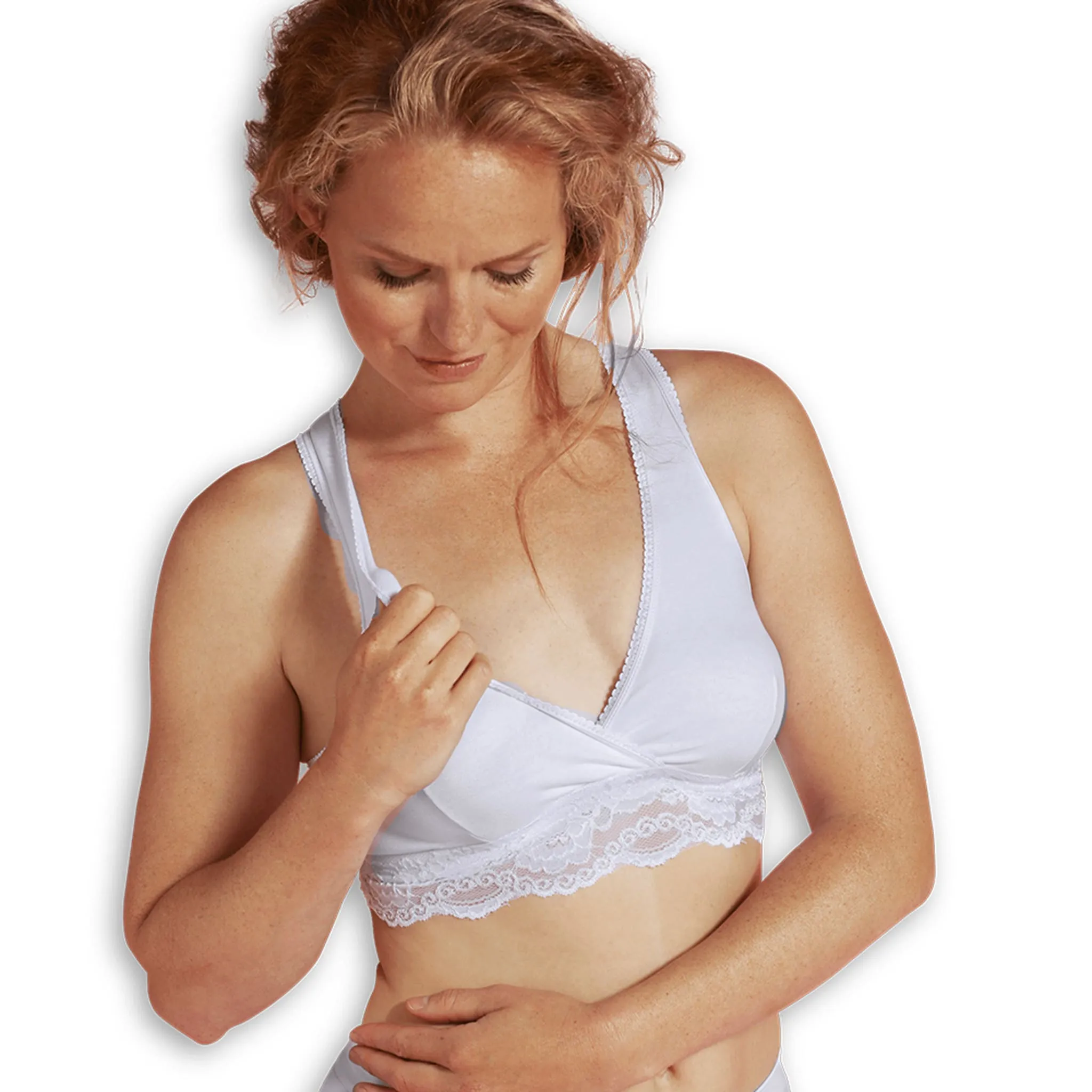 Carriwell Soutien-Gorge d'Allaitement Cache-Coeur