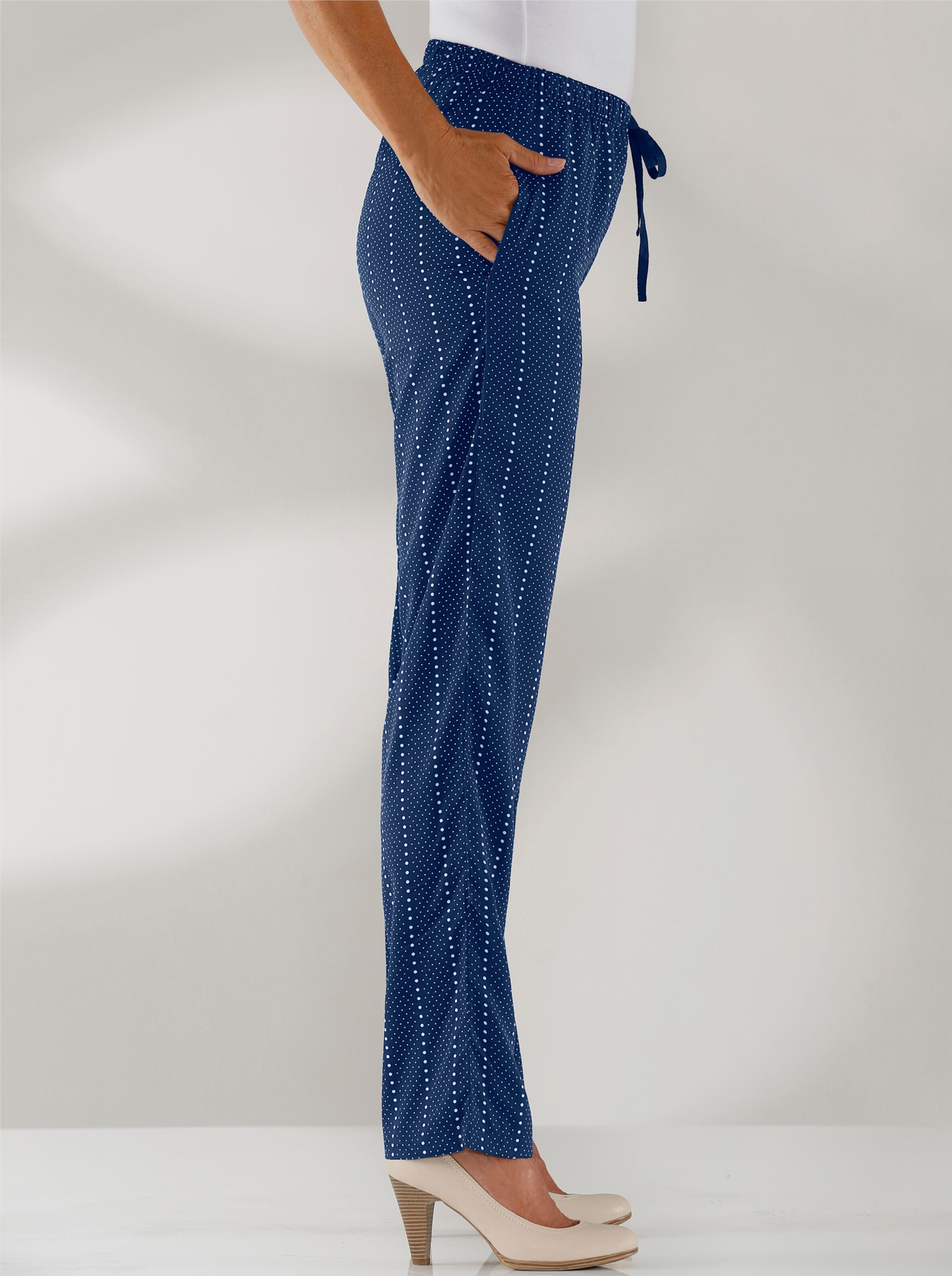 Schlupfhose mit Rundum-Dehnbund