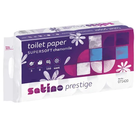 Wepa Toilettenpapier satino prestige, 3-lagig