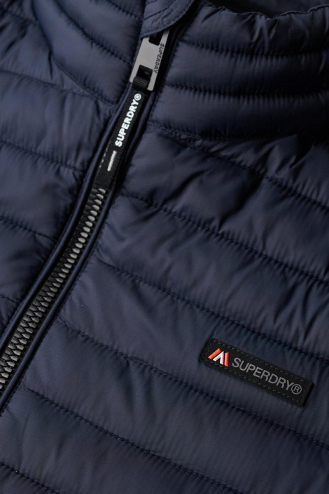 Superdry blauwe heren jas