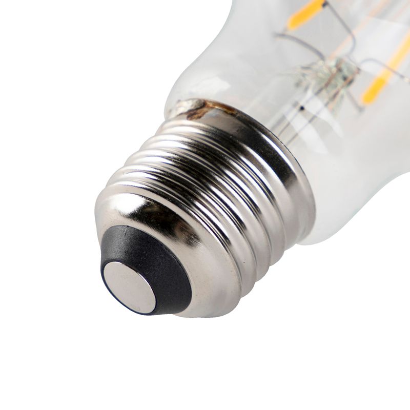 Set van 5 dimbare E27 LED lampen helder glas 4W 320 lm 2200K