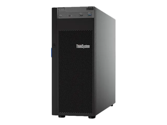 Lenovo ThinkSystem ST250 7Y46 - Server - tower 4U - envejs - 1 x Xeon E-2224 / op til 4.6 GHz - RAM 16 GB - SATA - hot-swap 3.5