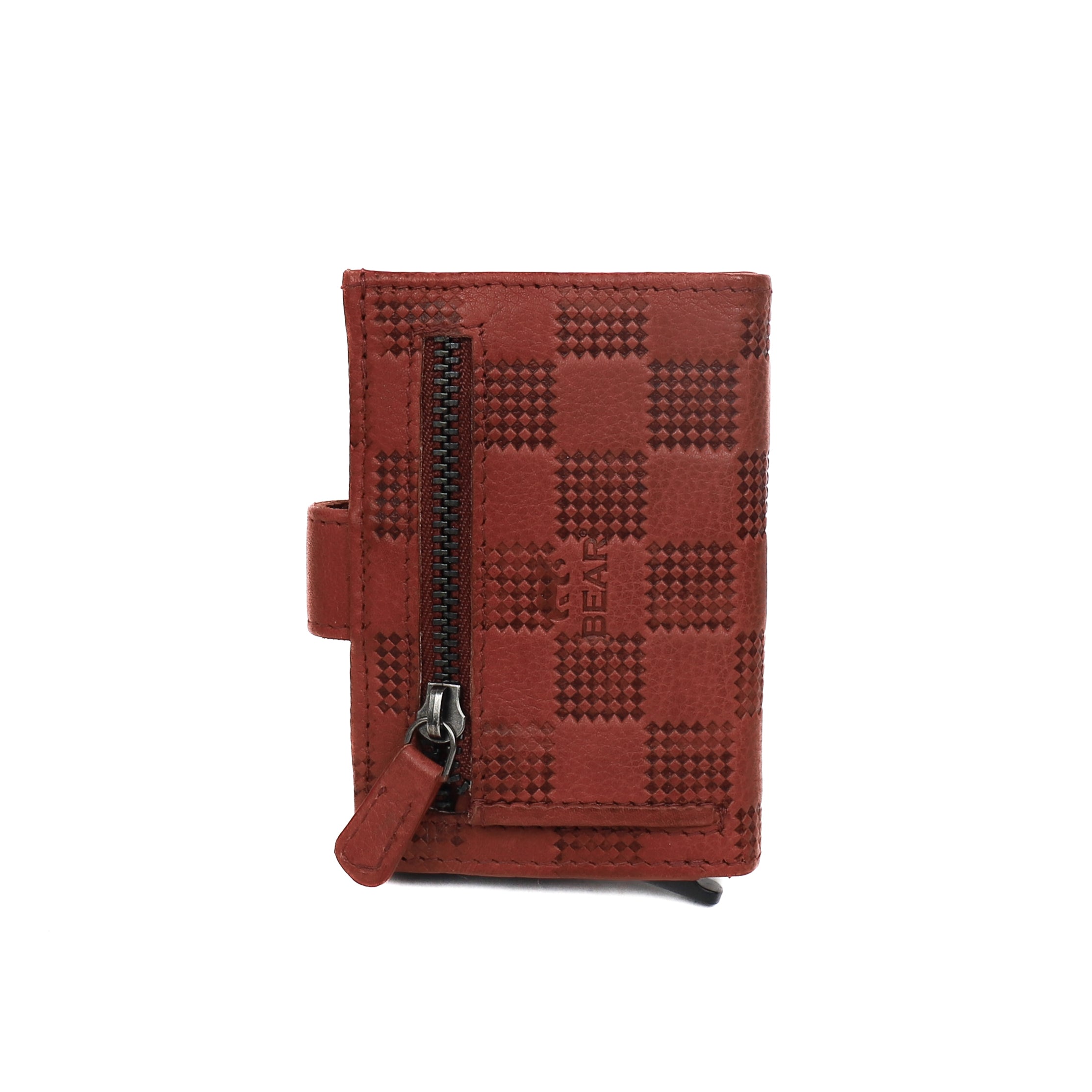 Pasjeshouder 'Elsie' block/rood Block Rood