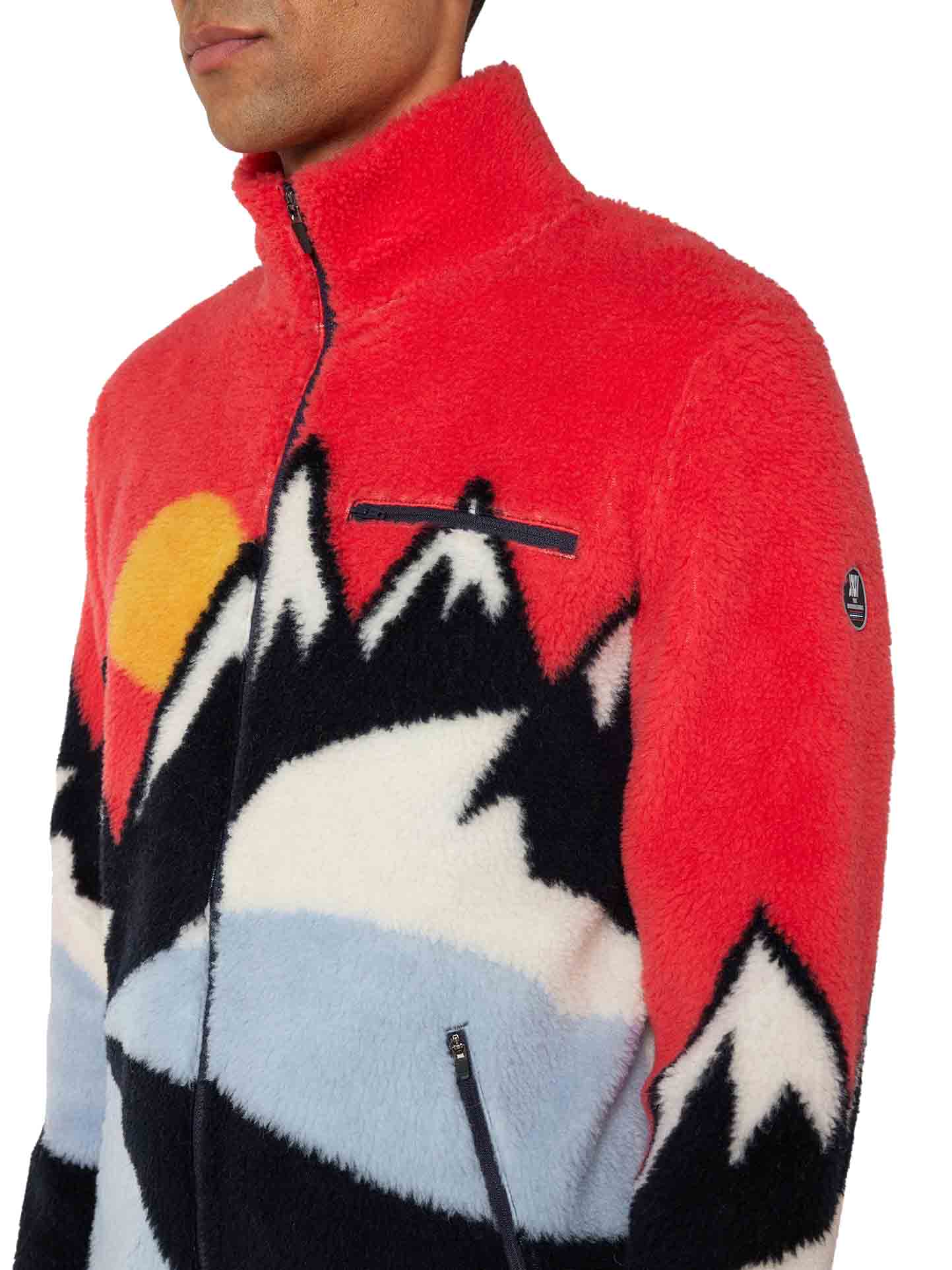 SnowFun Pile Jacket men Flame