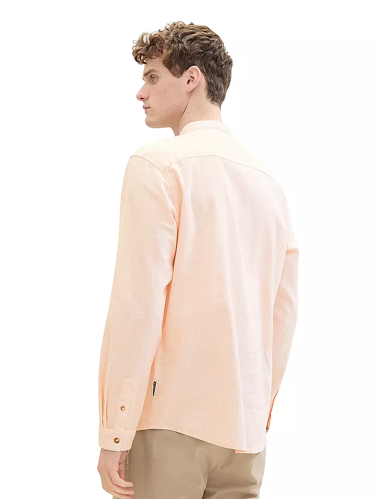 TOM TAILOR Hemd Regular Fit orange