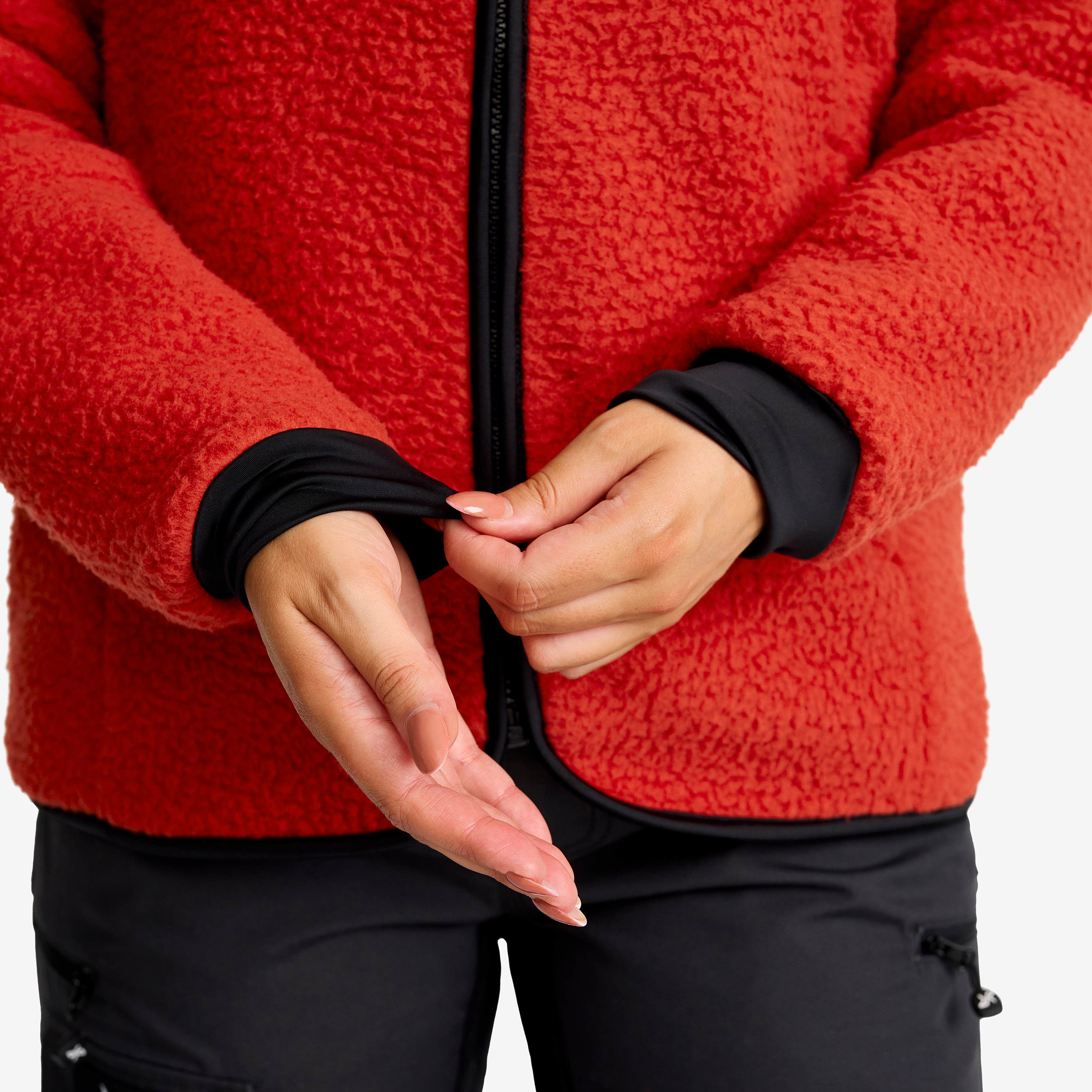 Sherpa Hoodie Dame Bossa Nova