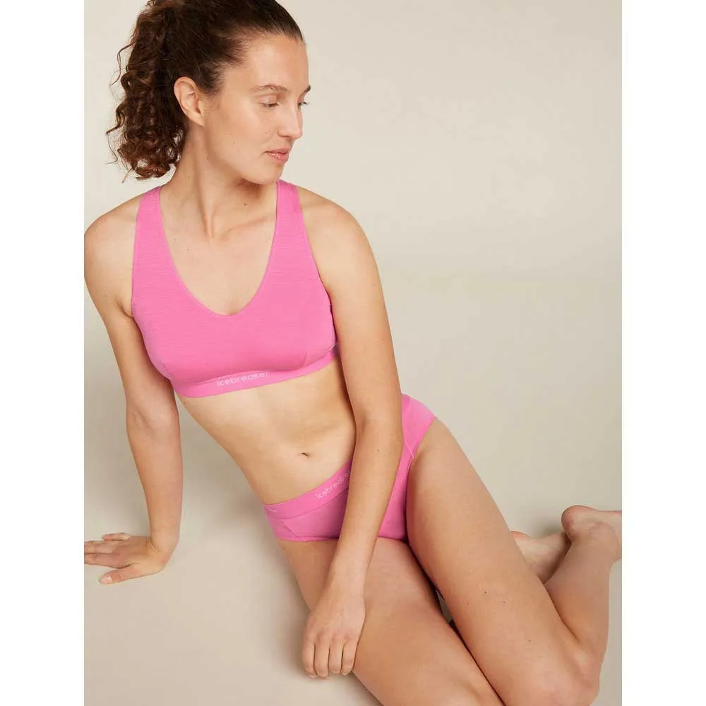 Sutiã esportivo Icebreaker Merino 125 Cool Lite Sprite Racerback