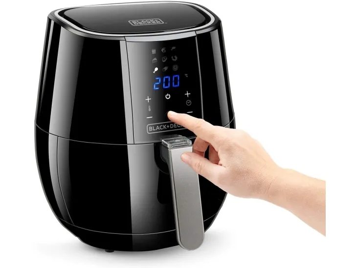 BLACK DECKER BXAF3500E - Varmluftsrister - 3.5 liter - 1500 W