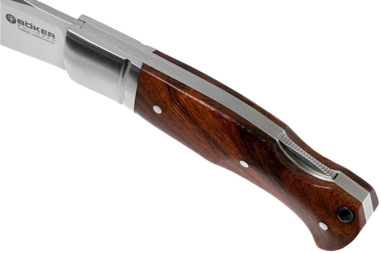 Böker Boxer 111025 Desert Ironwood herenmes, Raphael Durand design