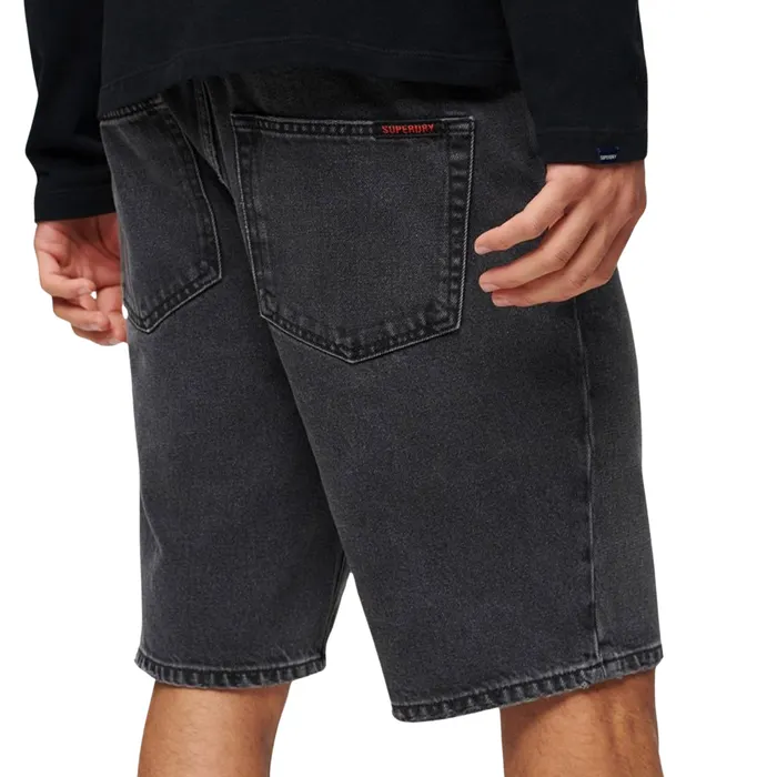 Superdry Vintage Straight Denim Short Heren