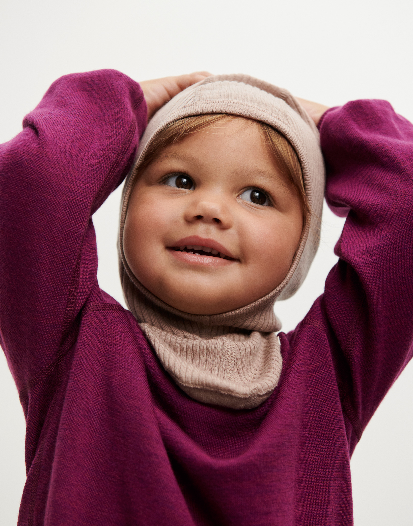 Bivakmuts van merinowol voor kinderen en baby's